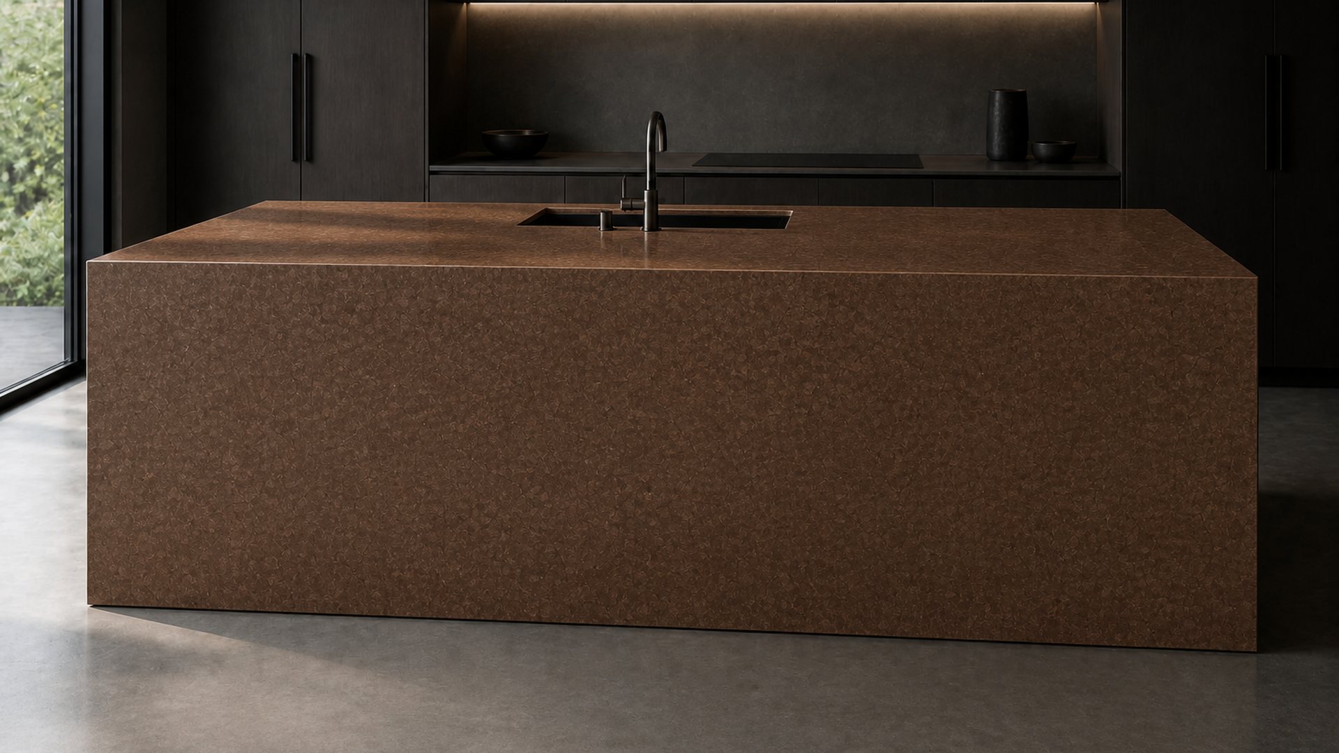 Castano Brown in The Monolith Kitchen