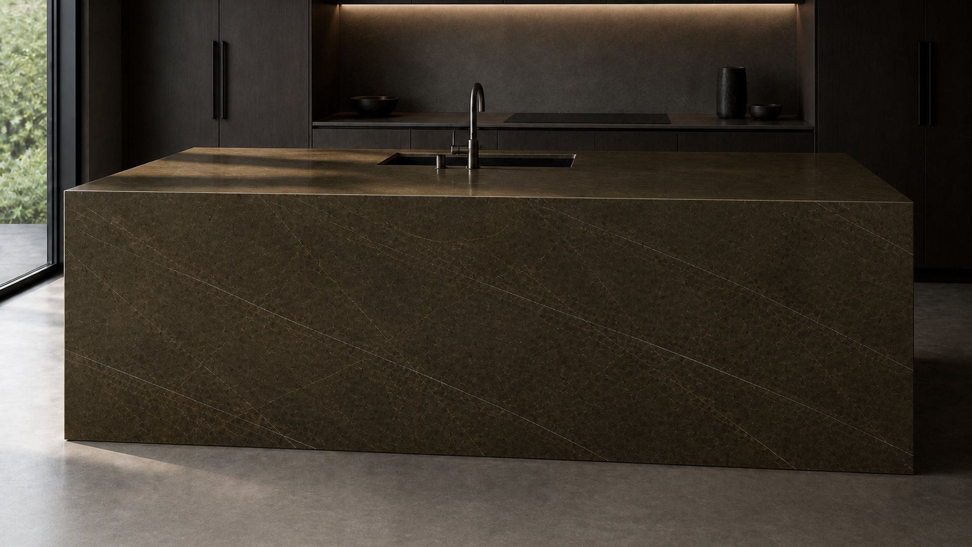 Dark Olive in The Monolith Kitchen