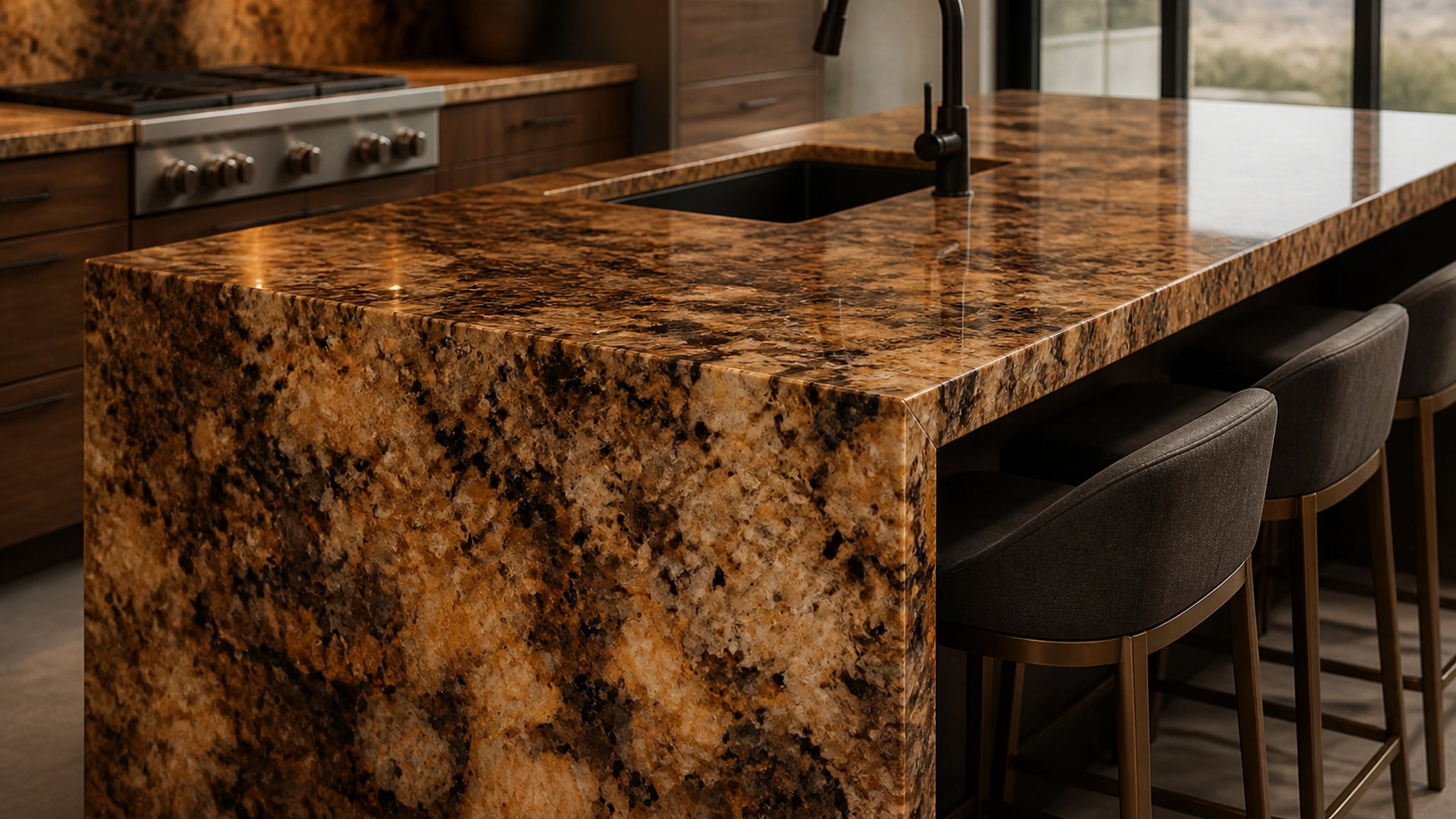 Giallo Fiorito in The Monolith Kitchen