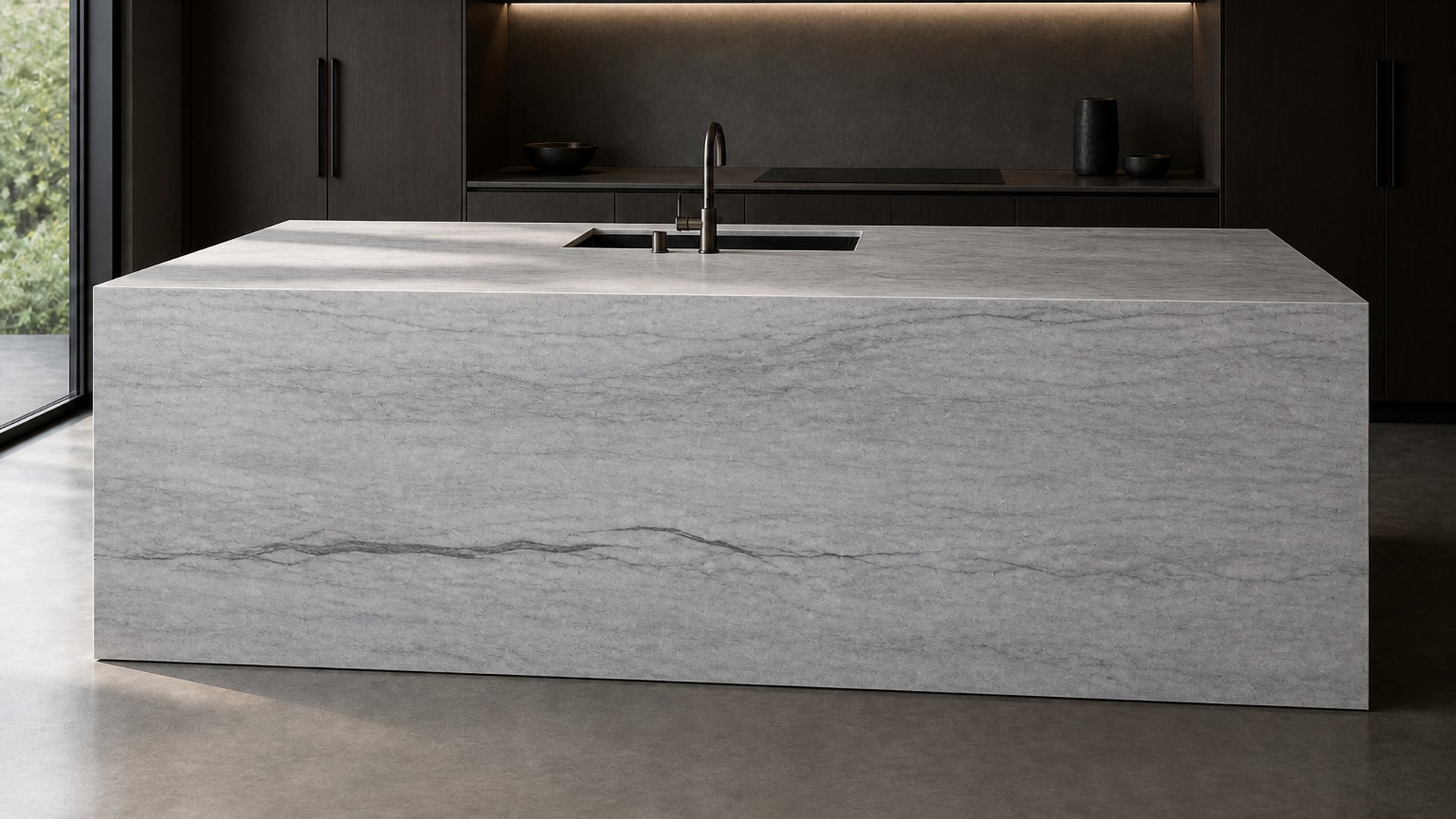 Silver Gray in The Monolith Kitchen
