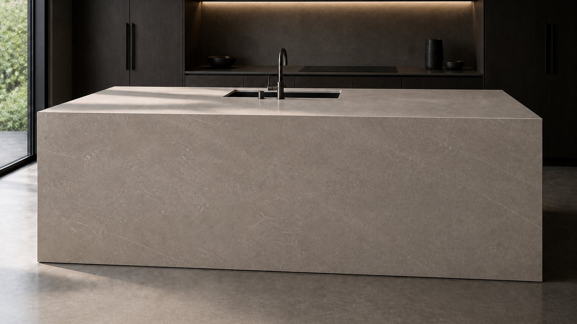 Terra Gray in The Monolith Kitchen