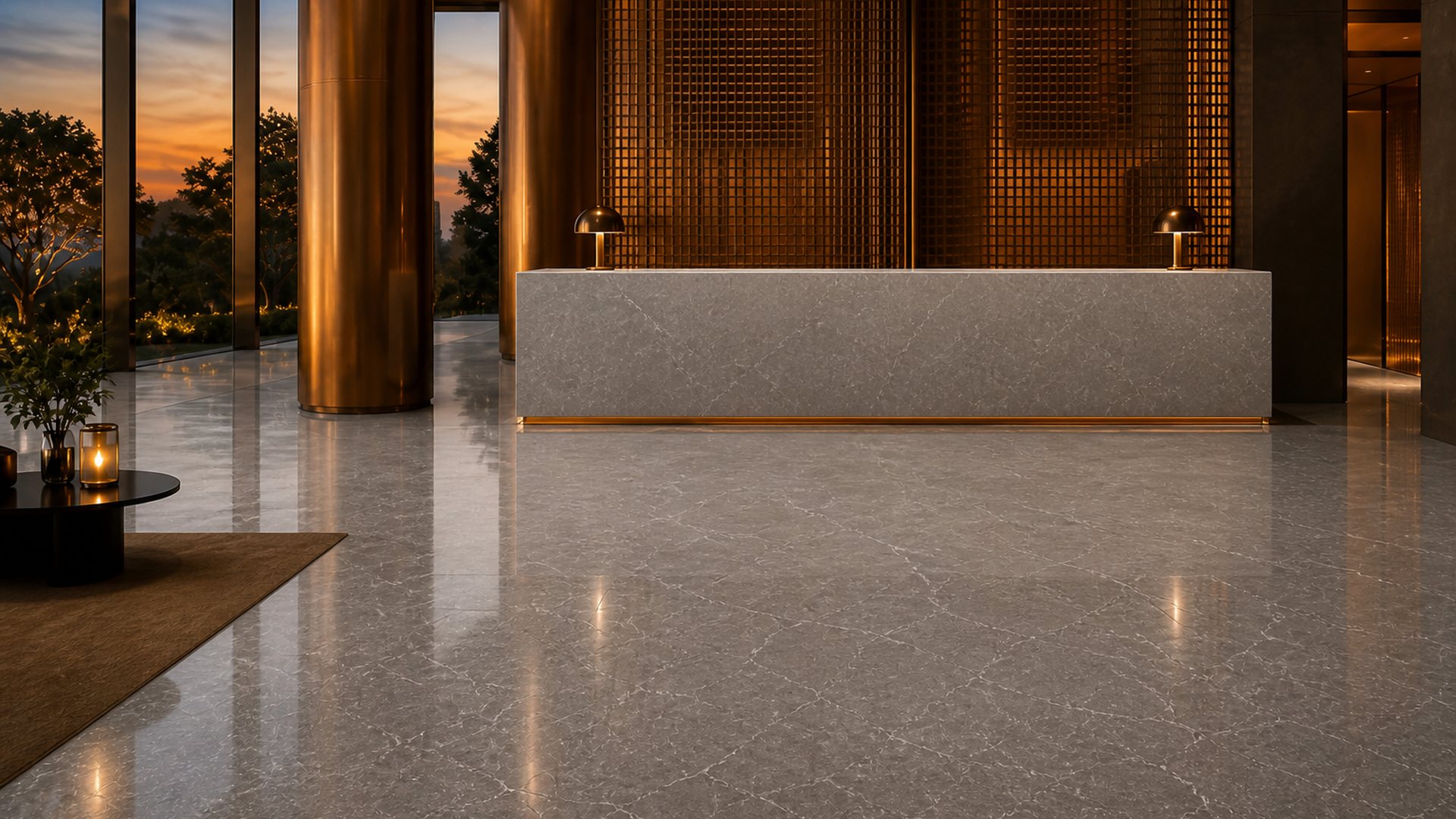 Coastal Gray in The Hall