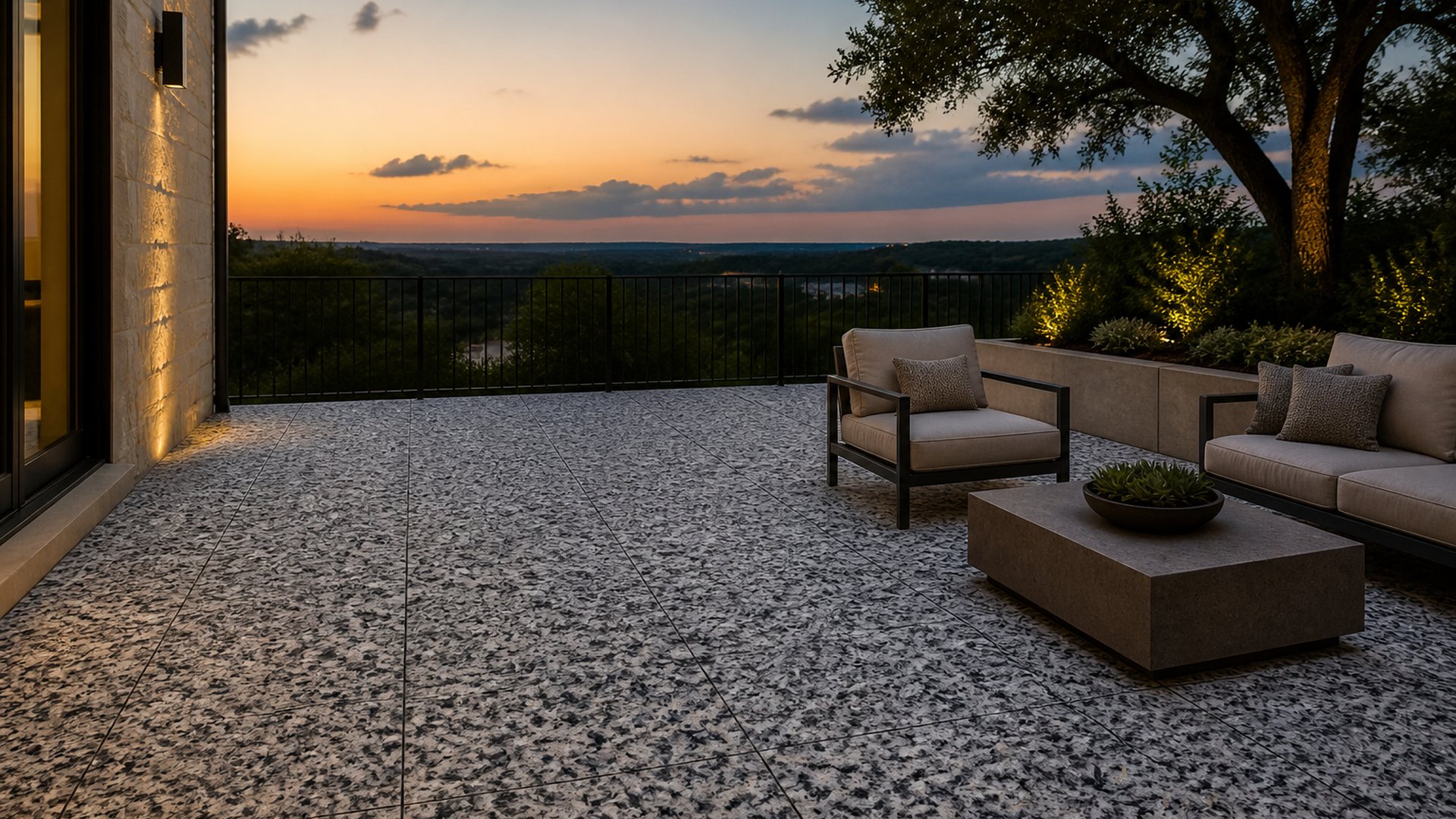 Bianco Bello in Outdoor living