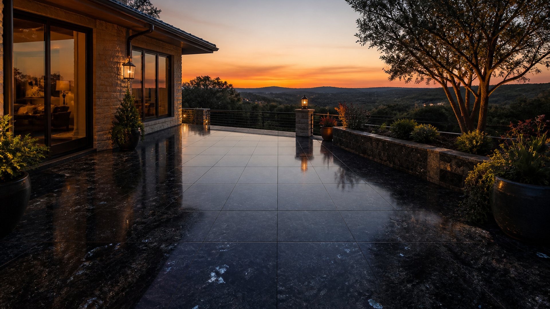 Emerald Pearl in Outdoor living