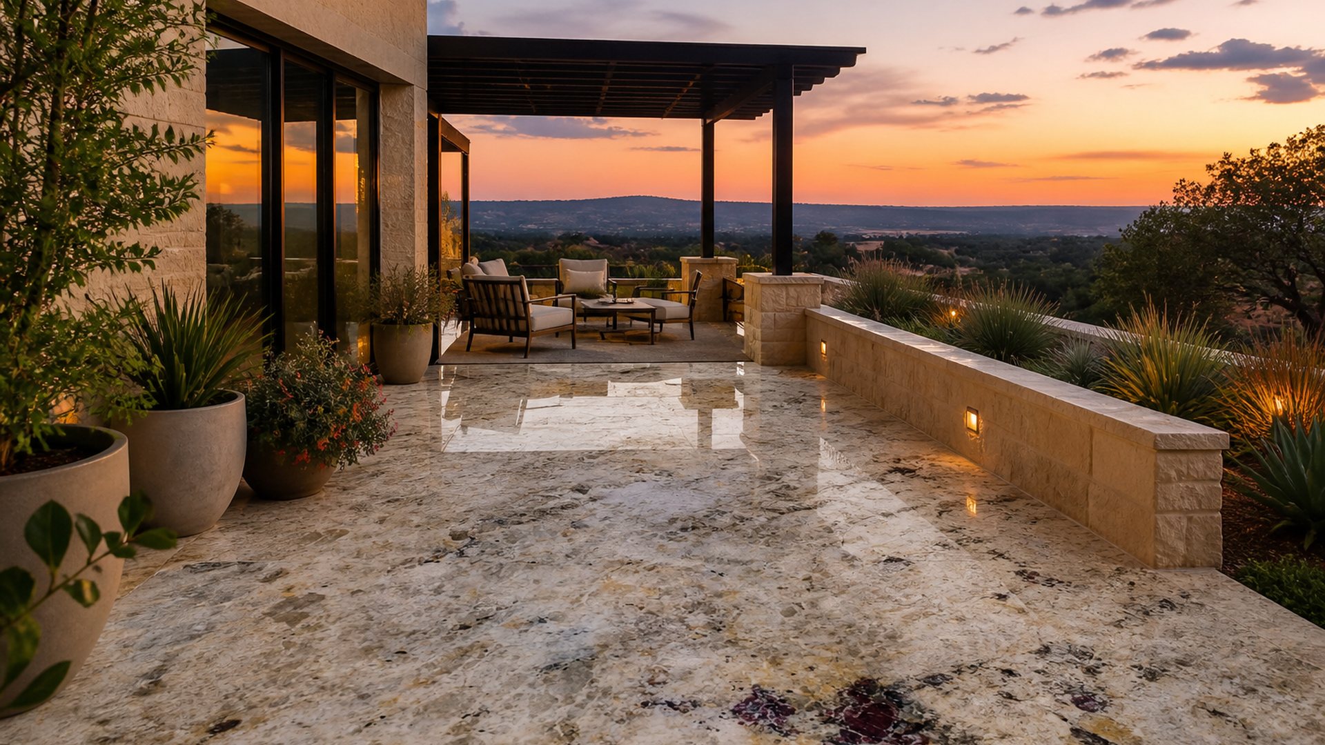 Giallo Ornamentale in Outdoor living